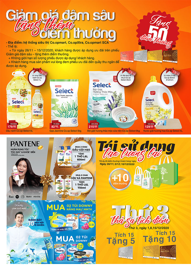 Siêu thị Co.opmart Cần Thơ khuyến mãi Hóa phẩm