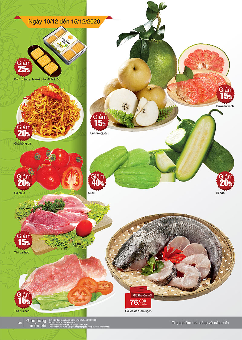 Siêu thị Co.opmart Cần Thơ khuyến mãi 