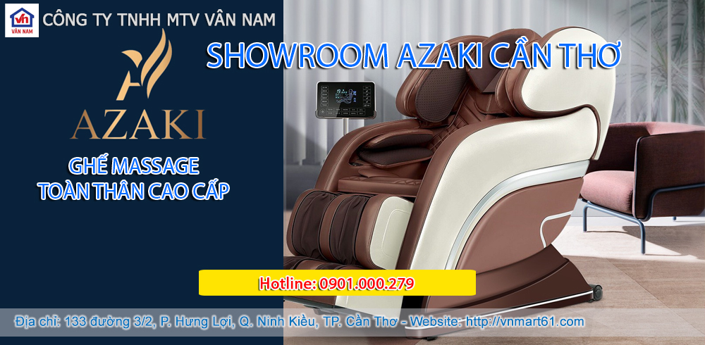 Máy massage toàn thân Azaki - Showroom Cần Thơ